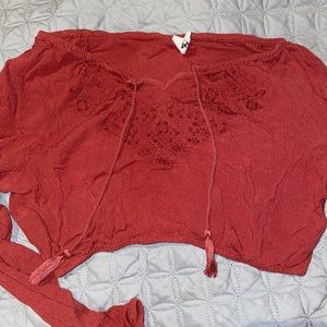 Aeropostale cropped longsleeve
